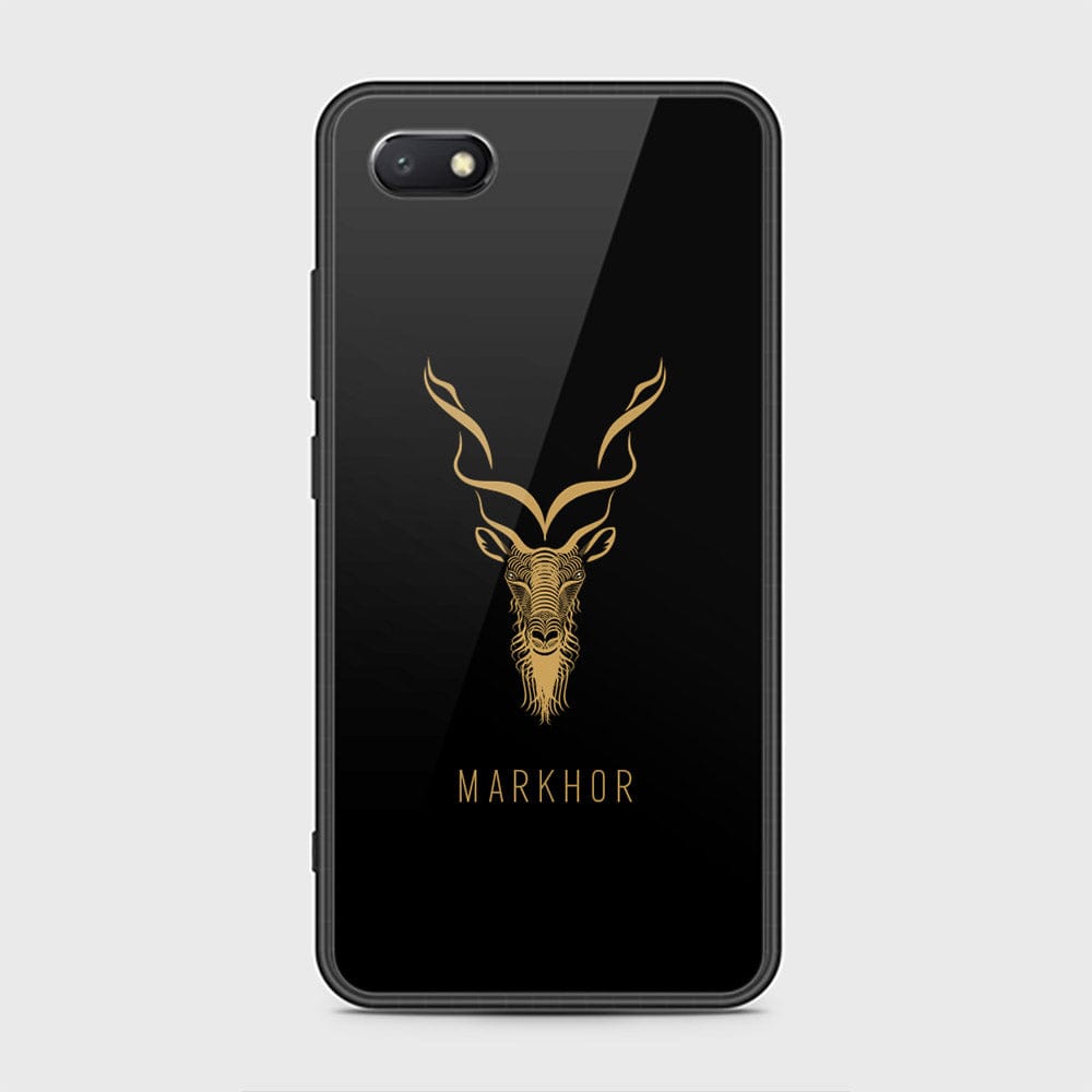 Honor 7S Cover - Markhor Series -D45 - HQ Ultra Shine Premium Infinity Glass Soft Silicon Borders Case ( Fast Delivery )