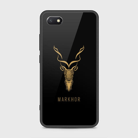Honor 7S Cover - Markhor Series -D45 - HQ Ultra Shine Premium Infinity Glass Soft Silicon Borders Case ( Fast Delivery )