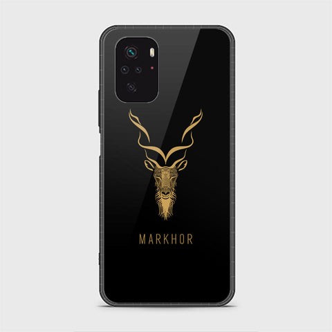 Xiaomi Redmi Note 10 4G Cover - Markhor Series - D318 - HQ Ultra Shine Premium Infinity Glass Soft Silicon Borders Case ( Fast Delivery )