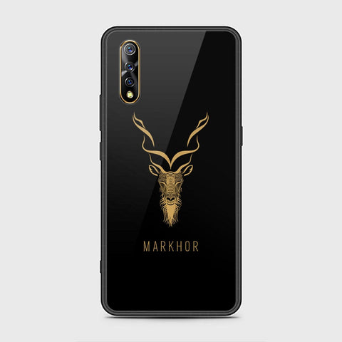 Vivo S1 Cover - Markhor Series - D25 - HQ Ultra Shine Premium Infinity Glass Soft Silicon Borders Case ( Fast Delivery )