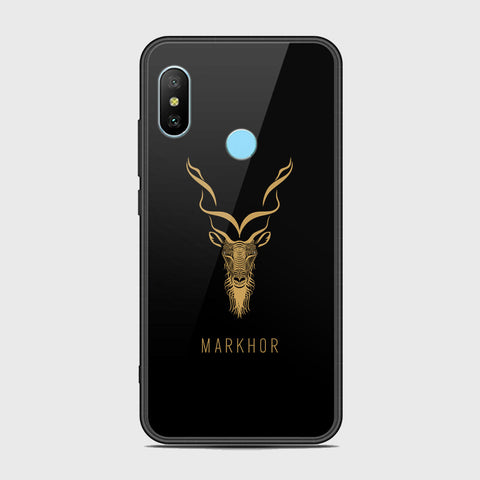 Xiaomi Redmi Note 6 Cover - Markhor Series - HQ Ultra Shine Premium Infinity Glass Soft Silicon Borders Case