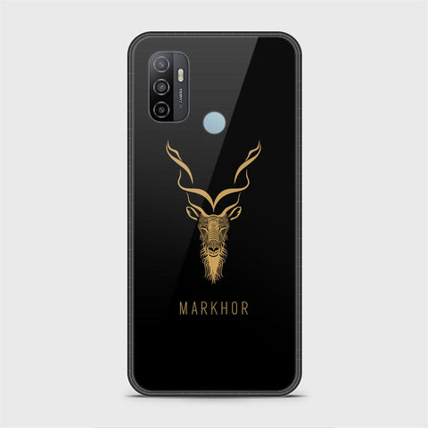 Oppo A53s Cover - Markhor Series - D362 - HQ Ultra Shine Premium Infinity Glass Soft Silicon Borders Case ( Fast Delivery )