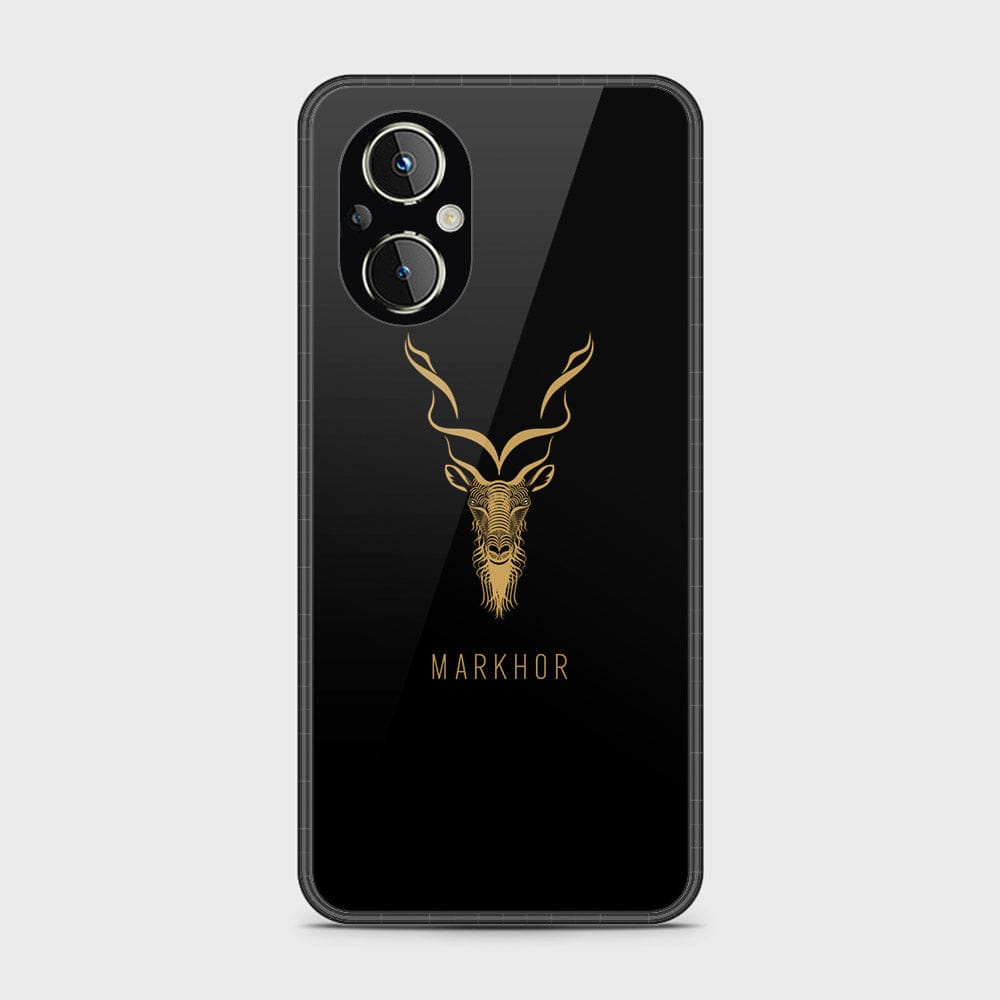 Oppo Reno7 Z 5G Cover - Markhor Series - D19 - HQ Ultra Shine Premium Infinity Glass Soft Silicon Borders Case ( Fast Delivery )