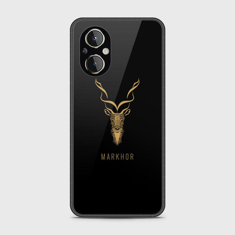 Oppo Reno7 Z 5G Cover - Markhor Series - D19 - HQ Ultra Shine Premium Infinity Glass Soft Silicon Borders Case ( Fast Delivery )