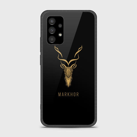 Samsung Galaxy A33 5G Cover - Design 40 - Markhor Series - HQ Ultra Shine Premium Infinity Glass Soft Silicon Borders Case (Fast Delivery)