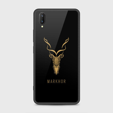 Vivo V11 Cover - Markhor Series - HQ Ultra Shine Premium Infinity Glass Soft Silicon Borders Case