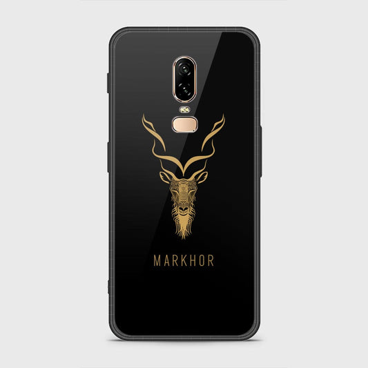 OnePlus 6 Cover - Markhor Series - HQ Ultra Shine Premium Infinity Glass Soft Silicon Borders Case (Fast Delivery)