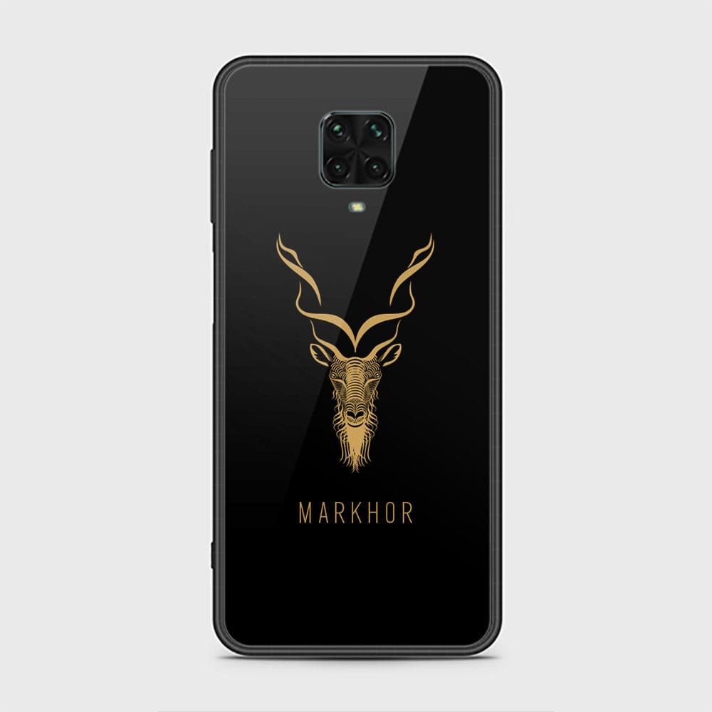 Xiaomi Poco M2 Pro Cover - Markhor Series -  D9 - HQ Ultra Shine Premium Infinity Glass Soft Silicon Borders Case ( Fast Delivery )