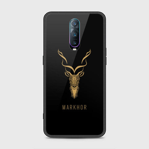 OPPO R17 Pro Cover - Markhor Series - D2 - HQ Ultra Shine Premium Infinity Glass Soft Silicon Borders Case ( Fast Delivery )