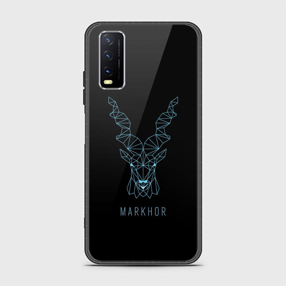 Vivo Y20s Cover - Markhor Series - HQ Ultra Shine Premium Infinity Glass Soft Silicon Borders Case (Fast Delivery)