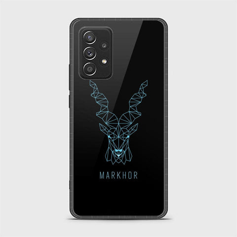 Samsung Galaxy A52 Cover - Markhor Series - HQ Ultra Shine Premium Infinity Glass Soft Silicon Borders Case (Fast Delivery)