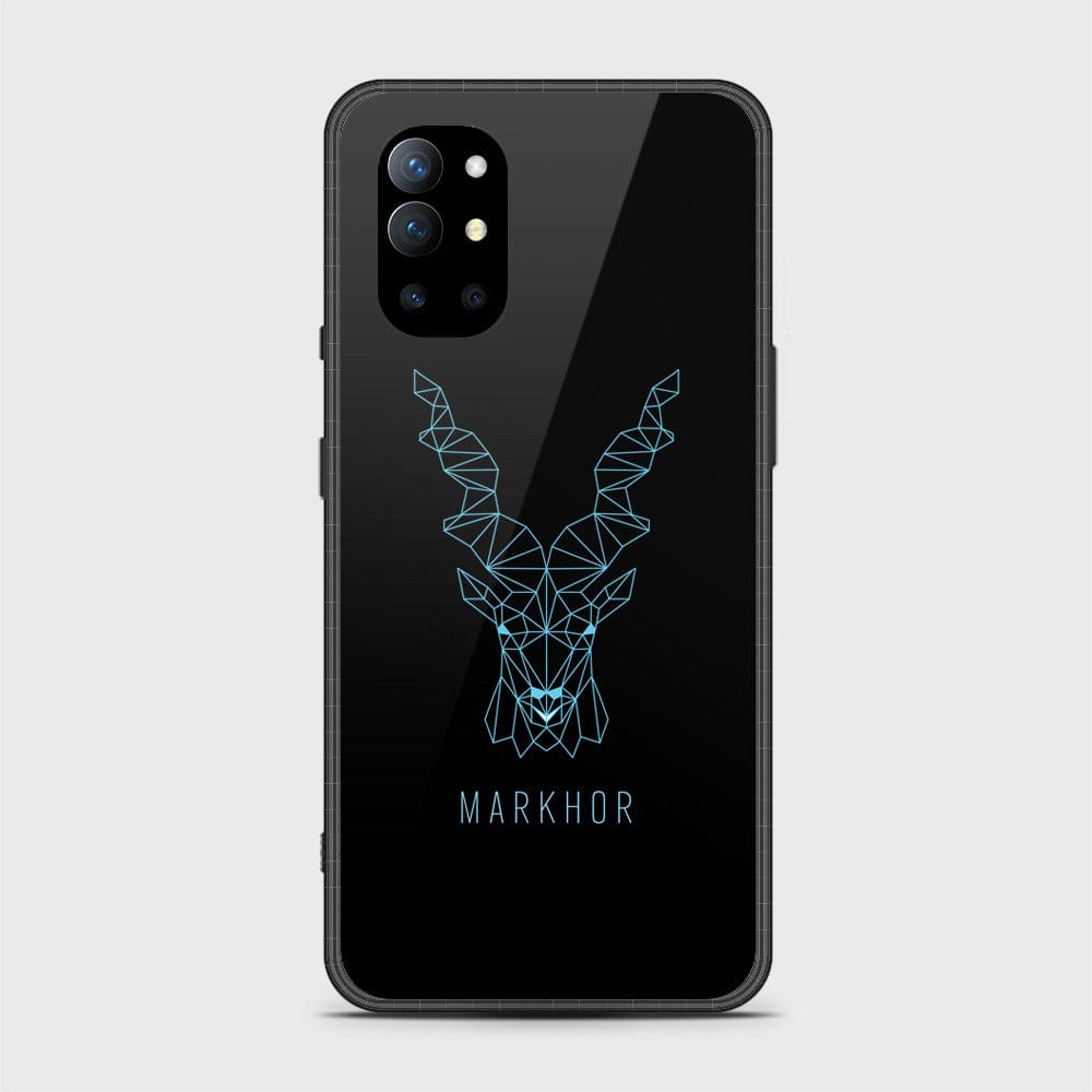 OnePlus 9R Cover - Markhor Series - D16 - HQ Ultra Shine Premium Infinity Glass Soft Silicon Borders Case ( Fast Delivery )
