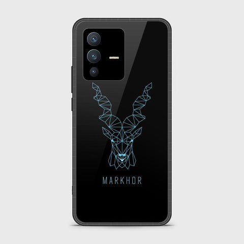 Vivo S12 Cover - Markhor Series - D15 - HQ Ultra Shine Premium Infinity Glass Soft Silicon Borders Case ( Fast Delivery )