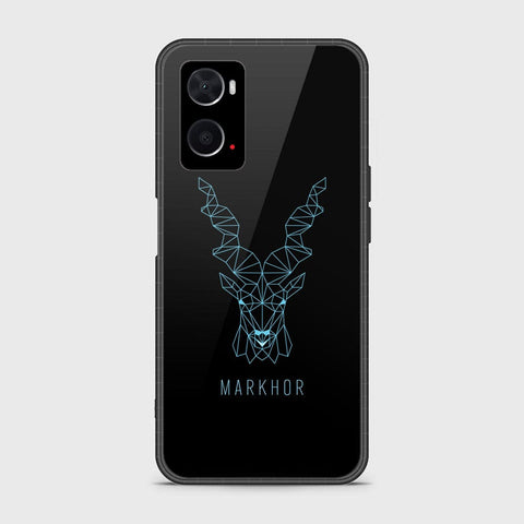 Oppo A96 4G Cover - Markhor Series - HQ Ultra Shine Premium Infinity Glass Soft Silicon Borders Case (Fast Delivery) (H)