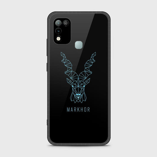 Infinix Hot 10 Play Cover - Markhor Series - HQ Ultra Shine Premium Infinity Glass Soft Silicon Borders Case (Fast Delivery)