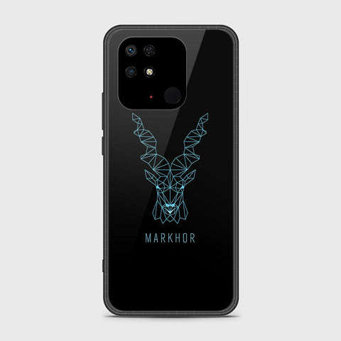 Xiaomi Redmi 10C Cover - Markhor Series - D33 - HQ Ultra Shine Premium Infinity Glass Soft Silicon Borders Case ( Fast Delivery )