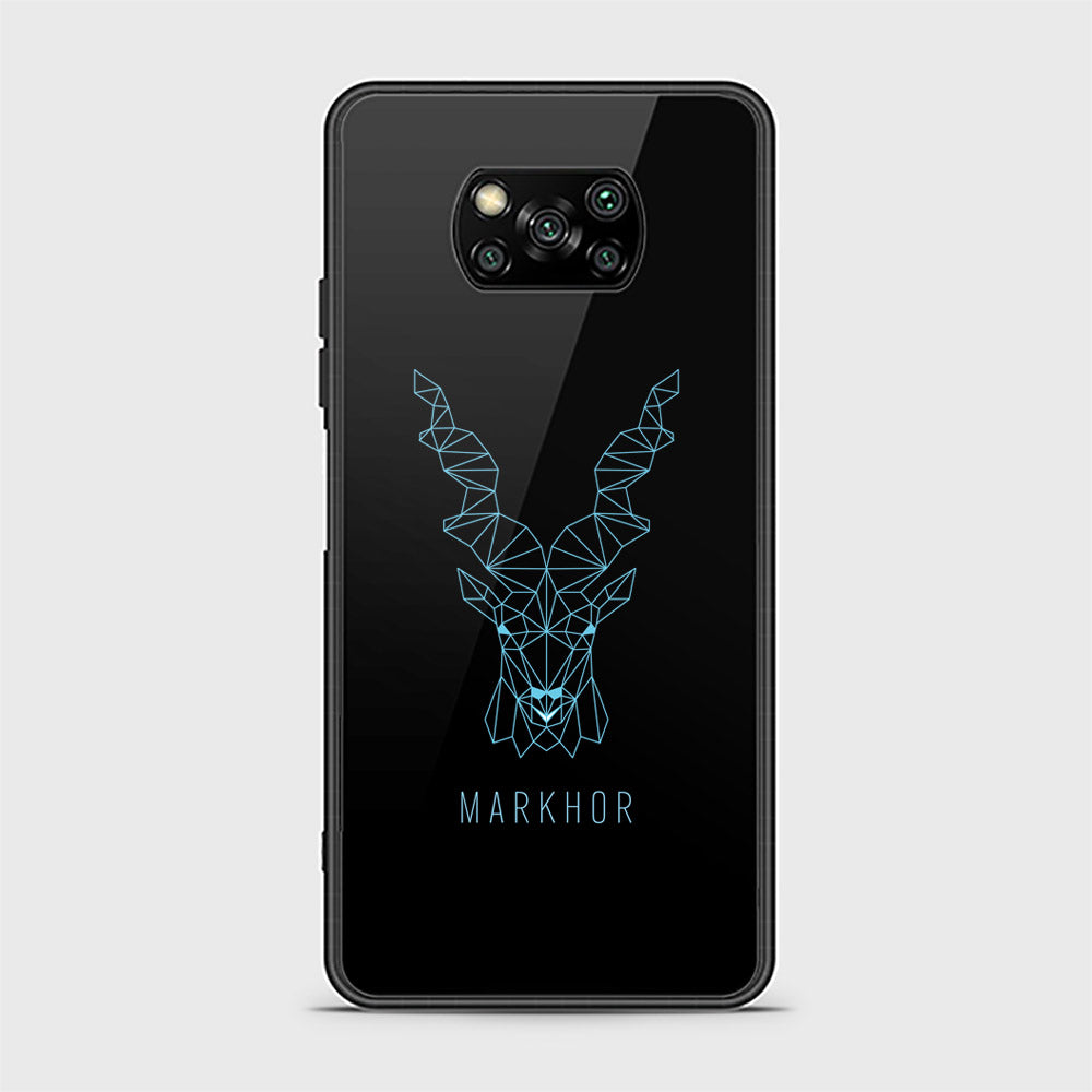 Xiaomi Poco X3 Pro Cover - Markhor Series - D20 - HQ Ultra Shine Premium Infinity Glass Soft Silicon Borders Case ( Fast Delivery )