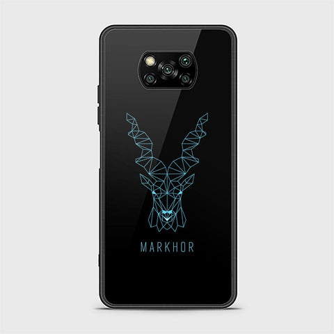Xiaomi Poco X3 Pro Cover - Markhor Series - D20 - HQ Ultra Shine Premium Infinity Glass Soft Silicon Borders Case ( Fast Delivery )
