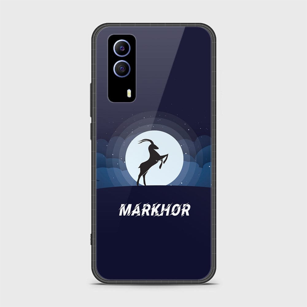 Vivo Y53s Cover - Markhor Series - D10 - HQ Ultra Shine Premium Infinity Glass Soft Silicon Borders Case ( Fast Delivery )