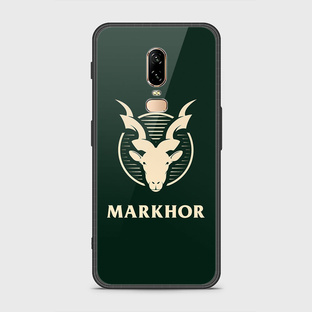 OnePlus 6 Cover - Markhor Series - HQ Ultra Shine Premium Infinity Glass Soft Silicon Borders Case (Fast Delivery)