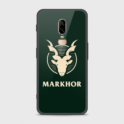 OnePlus 6 Cover - Markhor Series - HQ Ultra Shine Premium Infinity Glass Soft Silicon Borders Case (Fast Delivery)
