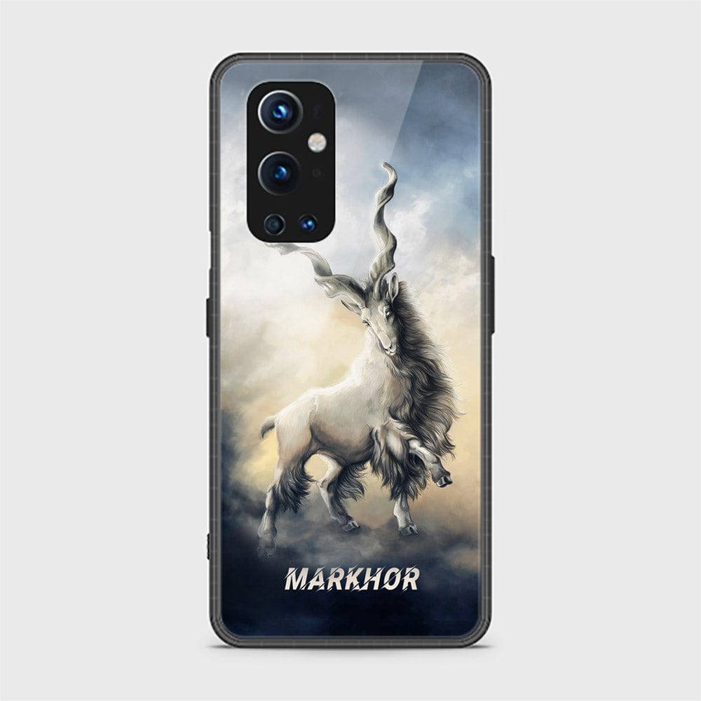 OnePlus 9 Pro Cover - Markhor Series - D423 - HQ Ultra Shine Premium Infinity Glass Soft Silicon Borders Case ( Fast Delivery )