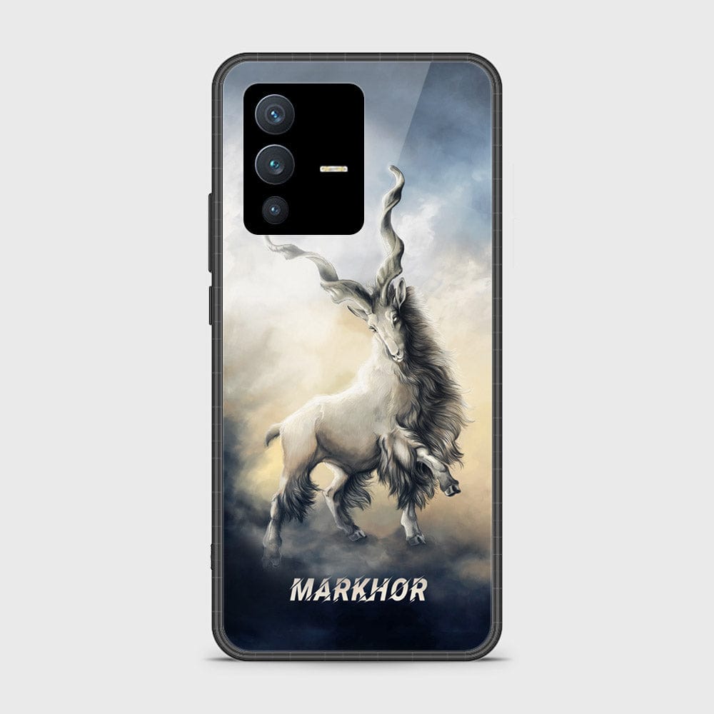 Vivo S12 Cover - Markhor Series - D24 - HQ Ultra Shine Premium Infinity Glass Soft Silicon Borders Case ( Fast Delivery )