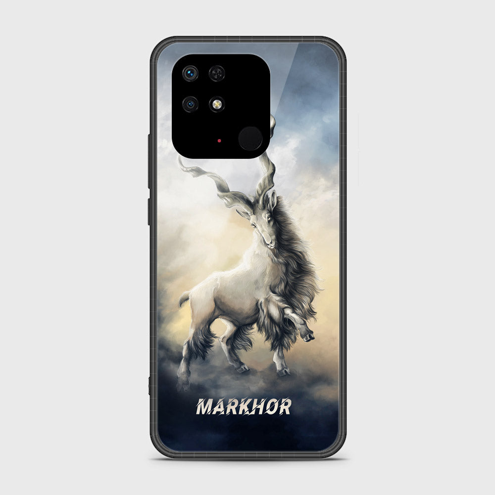 Xiaomi Redmi 10C Cover - Markhor Series - D24 - HQ Ultra Shine Premium Infinity Glass Soft Silicon Borders Case ( Fast Delivery )