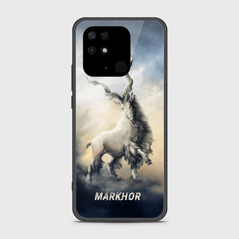Xiaomi Redmi 10C Cover - Markhor Series - D24 - HQ Ultra Shine Premium Infinity Glass Soft Silicon Borders Case ( Fast Delivery )