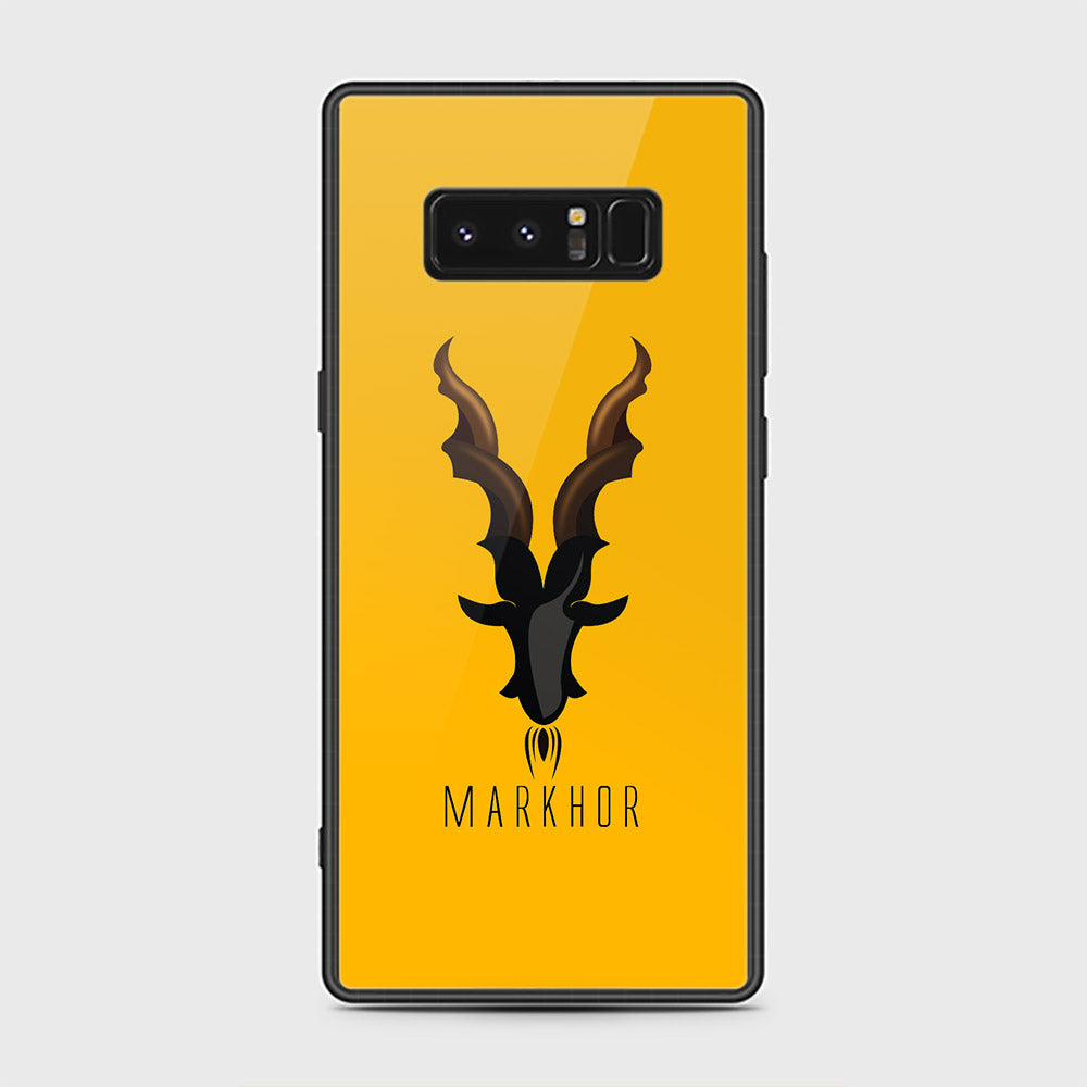 Samsung Galaxy Note 8 Cover - Design 9 - HQ Ultra Shine Premium Infinity Glass Soft Silicon Borders Case ( Fast Delivery )