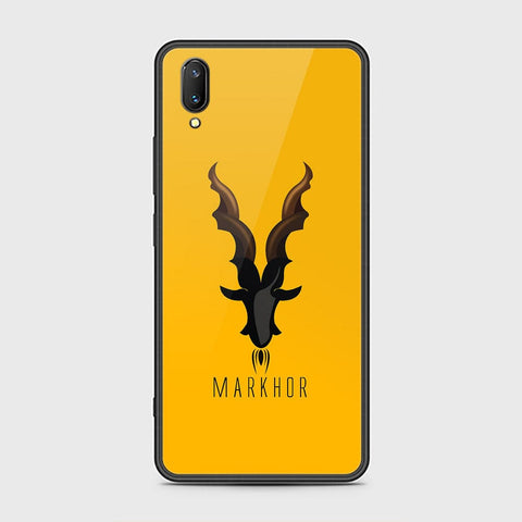 Vivo V11 Cover - Markhor Series - HQ Ultra Shine Premium Infinity Glass Soft Silicon Borders Case