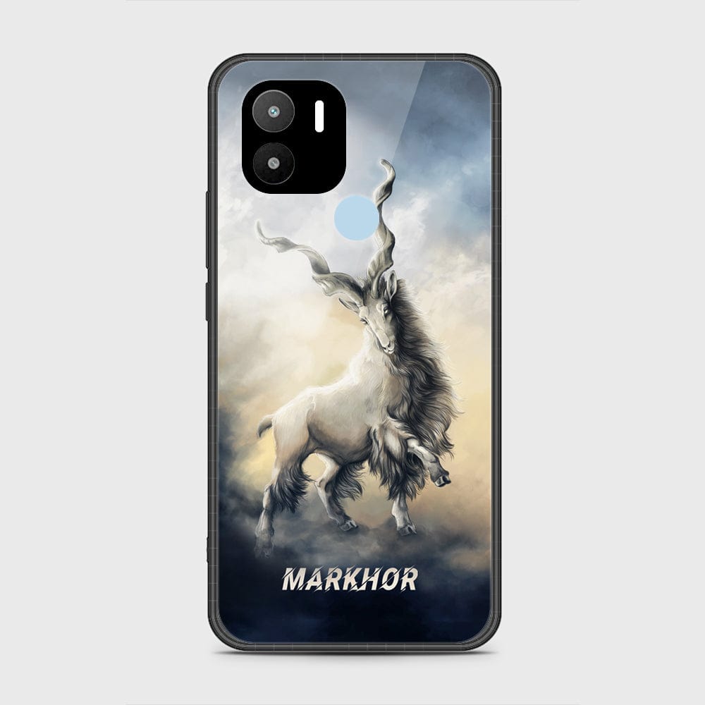 Xiaomi Redmi A1 Plus Cover - Markhor Series - D20 - HQ Ultra Shine Premium Infinity Glass Soft Silicon Borders Case ( Fast Delivery )