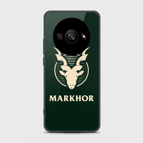Xiaomi Redmi A3x Cover- Markhor Series - HQ Ultra Shine Premium Infinity Glass Soft Silicon Borders Case