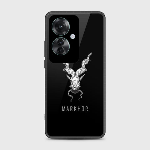 Oppo Reno 11F 5G Cover- Markhor Series - HQ Ultra Shine Premium Infinity Glass Soft Silicon Borders Case