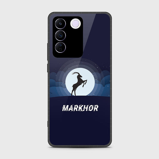 Vivo V27e Cover- Markhor Series - HQ Premium Shine Durable Shatterproof Case  (Fast Delivery)(A)