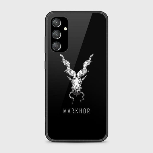 Samsung Galaxy A14 5G Cover- Markhor Series - HQ Ultra Shine Premium Infinity Glass Soft Silicon Borders Case (Fast Delivery)
