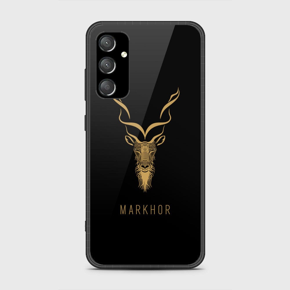 Samsung Galaxy A55 Cover- Markhor Series - HQ Ultra Shine Premium Infinity Glass Soft Silicon Borders Case (Fast Delivery)