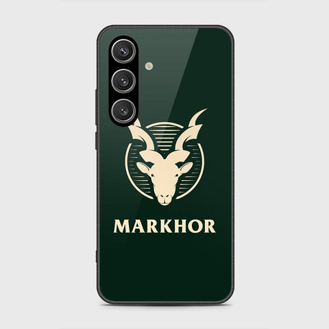 Samsung Galaxy S25 FE Cover- Markhor Series - HQ Ultra Shine Premium Infinity Glass Soft Silicon Borders Case