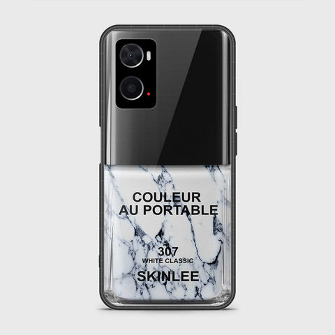 Oppo A96 4G Cover- Couleur Au Portable Series - HQ Ultra Shine Premium Infinity Glass Soft Silicon Borders Case