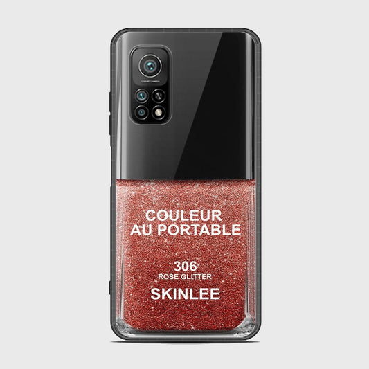 Xiaomi Mi 10T Cover - Couleur Au Portable Series - HQ Ultra Shine Premium Infinity Glass Soft Silicon Borders Case (Fast Delivery)