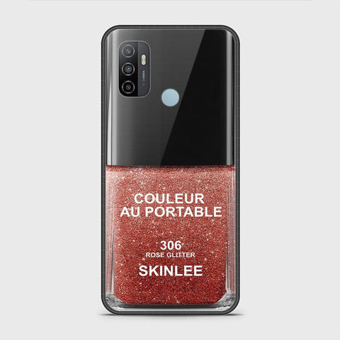 Oppo A53s Cover - Couleur Au Portable Series - D16 - HQ Ultra Shine Premium Infinity Glass Soft Silicon Borders Case ( Fast Delivery )