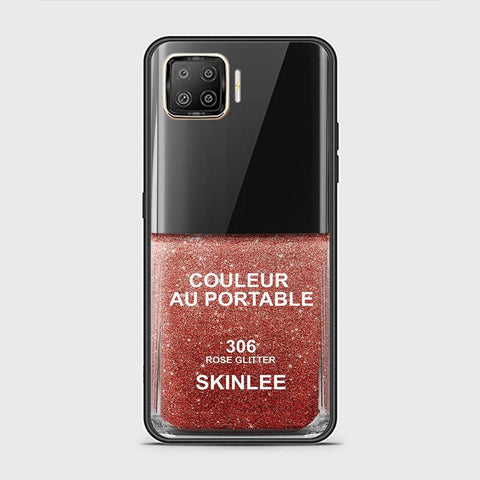 Oppo F17 Pro Cover - Couleur Au Portable Series - D425 - HQ Ultra Shine Premium Infinity Glass Soft Silicon Borders Case ( Fast Delivery )