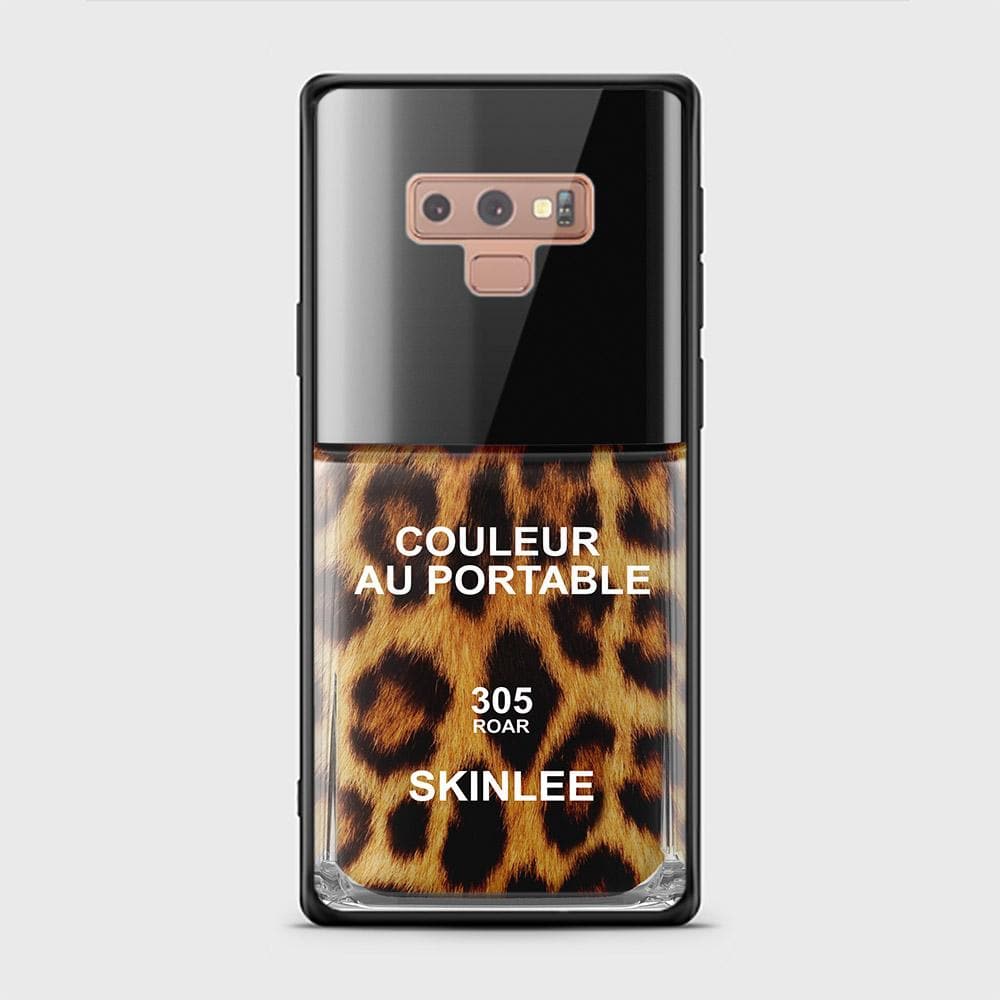 Samsung Galaxy Note 9 Cover - Couleur Au Portable Series - D18 - HQ Ultra Shine Premium Infinity Glass Soft Silicon Borders Case ( Fast Delivery )