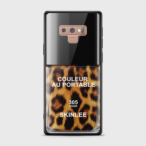 Samsung Galaxy Note 9 Cover - Couleur Au Portable Series - D18 - HQ Ultra Shine Premium Infinity Glass Soft Silicon Borders Case ( Fast Delivery )
