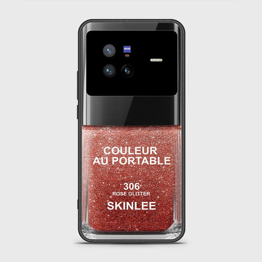 Vivo X80 Cover- Couleur Au Portable Series - D26 - HQ Ultra Shine Premium Infinity Glass Soft Silicon Borders Case ( Fast Delivery )