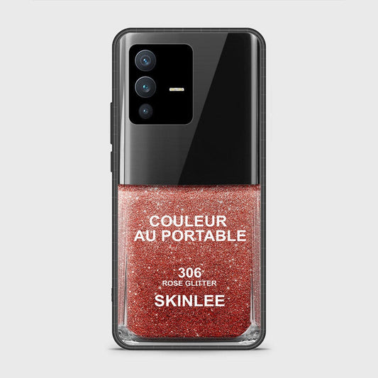 Vivo S12 Cover - Couleur Au Portable Series - D36 - HQ Ultra Shine Premium Infinity Glass Soft Silicon Borders Case ( fast Delivery )