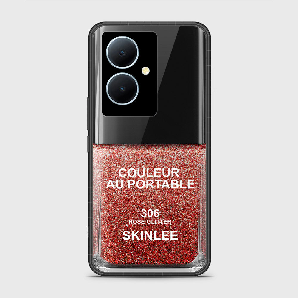 Vivo V29 Lite Cover - Couleur Au Portable Series - HQ Ultra Shine Premium Infinity Glass Soft Silicon Borders Case