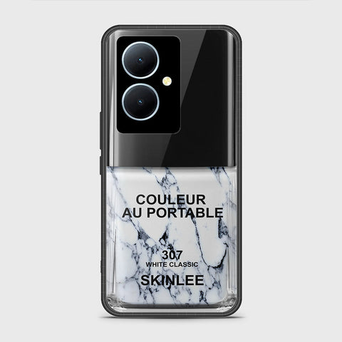Vivo V29 Lite Cover - Couleur Au Portable Series - HQ Ultra Shine Premium Infinity Glass Soft Silicon Borders Case