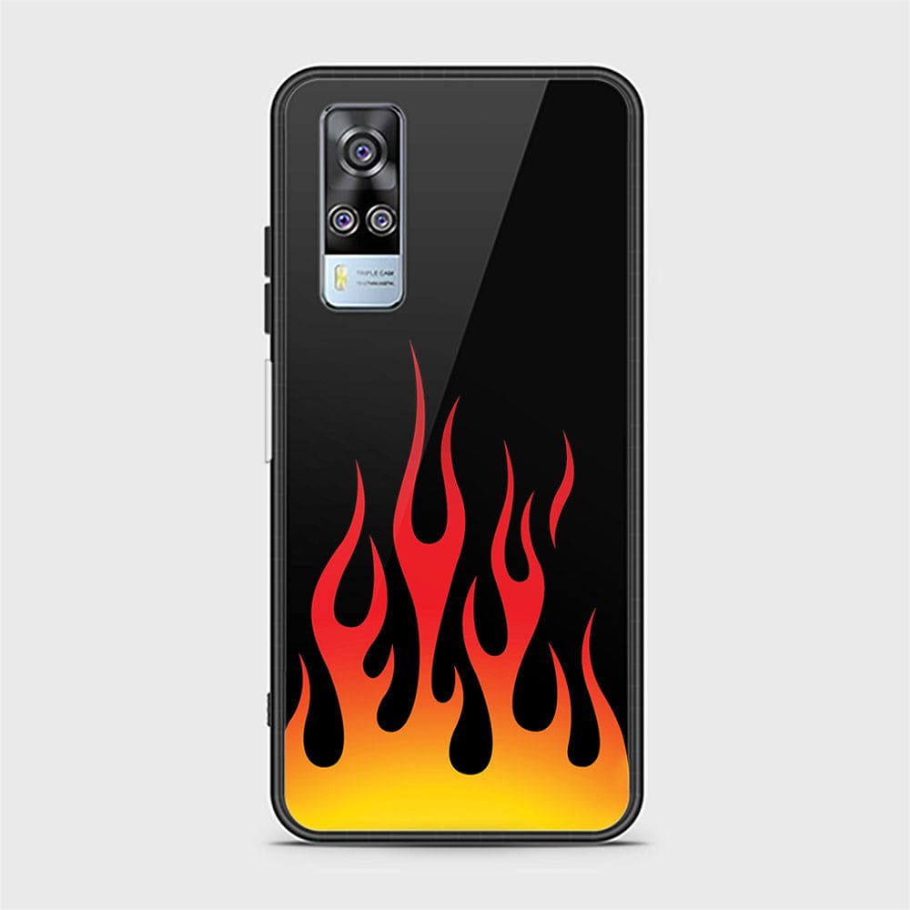 Vivo Y31 Cover - Stellar Series - HQ Ultra Shine Premium Infinity Glass Soft Silicon Borders Case