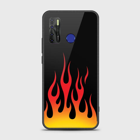 Infinix Hot 9 Pro Cover - Stellar Series - HQ Ultra Shine Premium Infinity Glass Soft Silicon Borders Case
